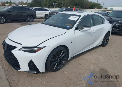 2024 Lexus Is 350 F Sport Design from USA, damaged, VIN JTHBZ1B25R5072751